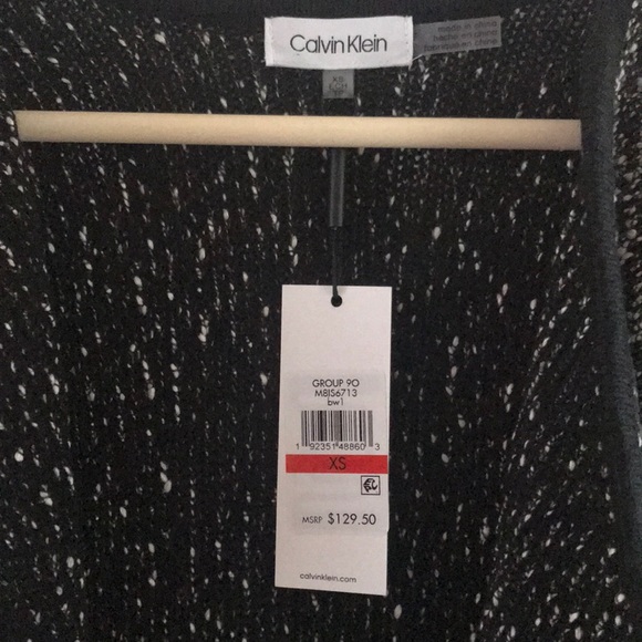 NEVER WORN Calvin Klein sweater jacket, size XS - Picture 3 of 5